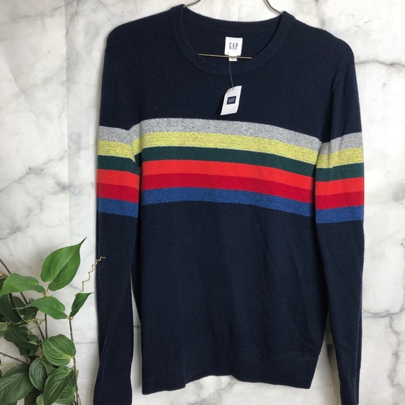 Gap merino wool sweater striped size small - Picture 4 of 8